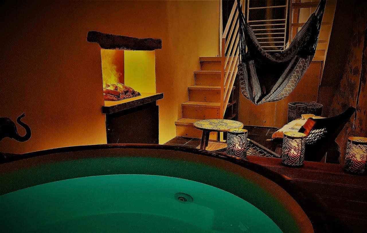 Au Vingtain - Appartement & Spa Atypique Brindas Dış mekan fotoğraf